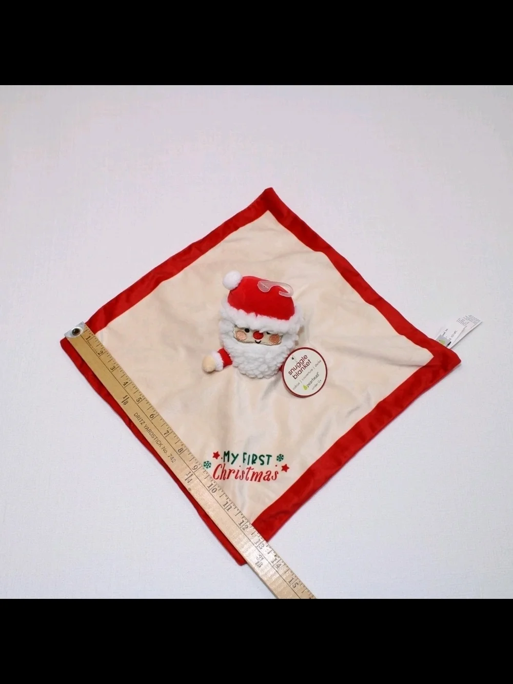 Pearhead Red & Cream Santa Snuggle Blanket
